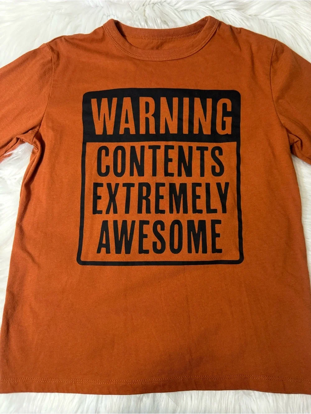 The Children’s Place Graphic Long Sleeve Shirt - Boys Size M (7/8)